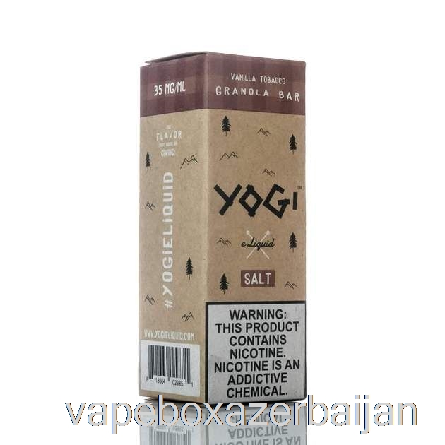 Vape Box Azerbaijan Vanilla Tobacco Granola Bar - Yogi SALTS E-Liquid - 30mL 35mg